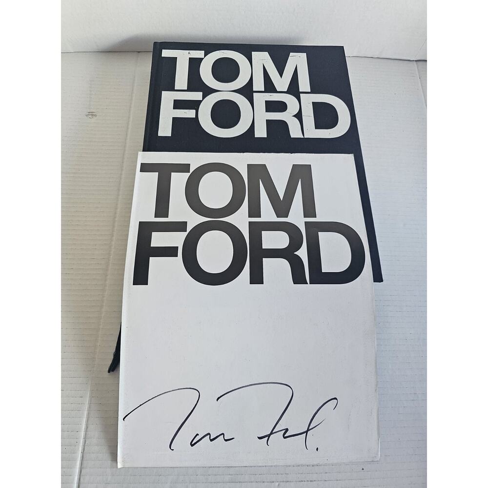 2008 Signed Tom Ford by Tom Ford and Bridget Foley Hardcover Book with Hard Case